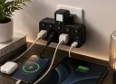 Фото 4 — Мережевий фільтр-подовжувач AND 5378, 3 розетки, USB, Type-C, чорний