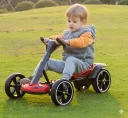 Фото 2 — Дитячий складний електромобіль Go-Kart з акумулятором і пультом, червоний