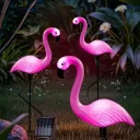 Photo 2 — Flamingo Solar Garden Light with LED, Pink 26X-76, Set of 3