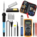 Фото 5 — Набір паяльника з мультиметром, 19шт, 60Вт, Soldering kit / Паяльний набір / Паяльник з регулятором температури