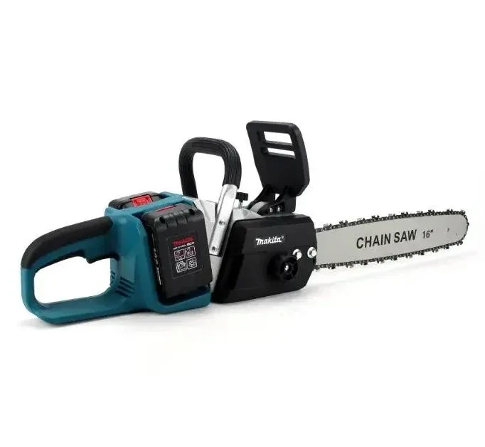 Акумуляторна ланцюгова пила Electric SAW 40-8 48 В з шиною 16 дюймів, двома акумуляторами і двома зарядними пристроями