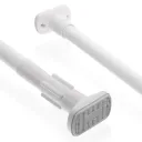 Photo 4 — Telescopic Bathroom Curtain Rod, No Drilling, XL-1890, 50–80 cm, White, Tension Rod for Curtains and Wardrobe