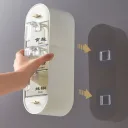 Фото 3 — Настінний органайзер для спецій Spice organizer XL-905, Білий / Підвісний органайзер для круп / Органайзер для кухні