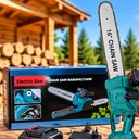 Фото 3 — Акумуляторна ланцюгова пила Electric SAW 40-8 48 В з шиною 16 дюймів, двома акумуляторами і двома зарядними пристроями