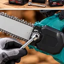 Фото 6 — Акумуляторна ланцюгова пила Electric SAW 40-8 48 В з шиною 16 дюймів, двома акумуляторами і двома зарядними пристроями