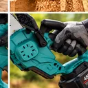 Фото 7 — Акумуляторна ланцюгова пила Electric SAW 40-8 48 В з шиною 16 дюймів, двома акумуляторами і двома зарядними пристроями