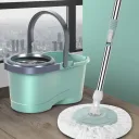 Photo 2 — Mop with bucket round, SPEED 8 clean expert, set, LY-911, Turquoise / Mop with bucket / Floor mop