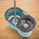 Photo 3 — Mop with bucket round, SPEED 8 clean expert, set, LY-911, Turquoise / Mop with bucket / Floor mop