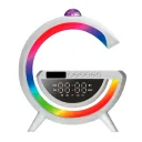 Photo 4 — Desktop RGB lamp with speaker, disco ball and wireless charging, BT 3402, White / Smart night light lamp / Smart lamp