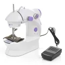 Фото 5 — Портативна швейна машинка Mini Sewing SM202A, Білий / Міні швейна машинка