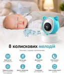 Фото 4 — Відеоняня C8 WiFi з екраном 5 дюймів / Відеоняня керування зі смартфона, датчик звуку, руху, нічне бачення