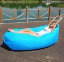 Photo 4 — Inflatable sofa lounger lamzac Supretto Air Sofa 1.90 m, up to 100 kg, no pump, blue