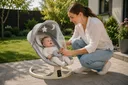 Photo 4 — Baby cradle rocker / Rocking cradle lounger center 3-in-1 M06 with Bluetooth, music and remote control
