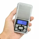 Фото 5 — Електронні ваги 200 г Pocket Scale QCP200, Срібний / Кишенькові ваги / Ювелірні цифрові ваги / Цифрові ваги