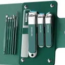 Photo 4 — Manicure set of 10 pieces in a case N 5630, Green / Manicure set / Manicure and pedicure set
