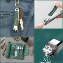 Photo 2 — Manicure set of 10 pieces in a case N 5630, Green / Manicure set / Manicure and pedicure set