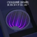 Фото 5 — Електрична пастка для комарів 3-в-1 AND LY-844, 3000 В, акумулятор 800 мА·ч, площа до 62 м², USB-заряджання, біла