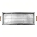 Фото 6 — Складаний мангал переносний 70х70х30см, BARBECUE TRAY 770T, Срібний