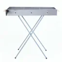 Фото 5 — Складаний мангал переносний 70х70х30см, BARBECUE TRAY 770T, Срібний