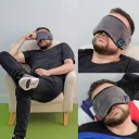 Фото 5 — Маска для сну MUSIC GOGGLES A183 з гарнітурою Bluetooth, Сірий / Маска на очі для сну / Пов'язка на очі для сну