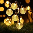 Photo 2 — Outdoor string lights mains-powered 20 LED, 5m, White / LED ball string lights for trees / LED string lights
