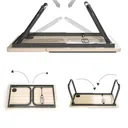 Photo 3 — Table for laptop and tablet, 60x40x30 cm, Light wood / Folding table for home / Portable laptop table