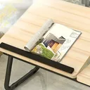 Photo 5 — Table for laptop and tablet, 60x40x30 cm, Light wood / Folding table for home / Portable laptop table