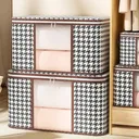 Photo 6 — Folding storage bag for belongings 75 L (60x40x30 cm) BAG LY-377 / Clothes organizer / Wardrobe storage organizer