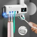 Photo 3 — Toothbrush holder Brush Sterilizer, White / Toothpaste dispenser / UV sterilizer