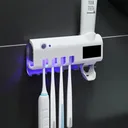 Photo 5 — Toothbrush holder Brush Sterilizer, White / Toothpaste dispenser / UV sterilizer