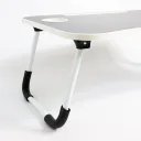 Photo 4 — Folding laptop and tablet stand table D536 60 cm, Black / Portable multifunctional breakfast table