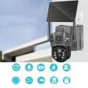 Фото 2 — 360° Вулична IP-камера TP18 4G Solar PTZ з автономним живленням та SIM-картою, 6 МП, чорна