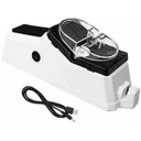 Photo 2 — Electric knife sharpener Electric Knife Sharpener, USB-powered, White / Professional electric sharpener / Knife sharpener