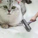Фото 4 — Електрична щітка для видалення шерсті тварин Fur Daddy, Чорний / Щітка для збору шерсті на батарейках
