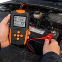 Фото 3 — Тестер акумуляторів E-FAST TK-100 12/24 В Цифровий автомобільний аналізатор АКБ 26X-313 з LCD дисплеєм для перевірки CCA, SOC