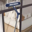 Photo 3 — Telescopic window mop D 365 120x25 cm, Blue / Rotating window cleaning mop with brush / Mop-brush for glass cleaning