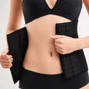 Фото 3 — Коригувальний корсет для талії WAIST BAND XL чорний утягувальний пояс з металевими ребрами