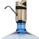 Photo 6 — Rechargeable water pump XL-129, USB-powered, Gold / Automatic electric pump for water bottle