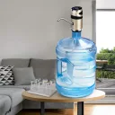 Photo 2 — Rechargeable water pump XL-129, USB-powered, Gold / Automatic electric pump for water bottle