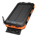 Фото 5 — Павербанк HOCO J164 Platinum Solar 8000mAh 2USB/Type-C з сонячною панеллю та фонариком