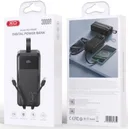 Фото 6 — Power bank XO PR250 30000 mAh PD20W+QC22.5W з швидкою зарядкою, дисплеєм і кабелями Black