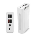 Фото 4 — Повербанк для роутера POWER WAY QC30S 30000 mAh 22.5W Белый (QC30S)