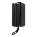 Фото 4 — Портативный powerbank с дисплеем 50000 mAh Kensa павербанк быстрая зарядка со встроенными кабелями 22.5W Черный