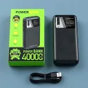 Фото 5 — Повербанк 40000mAh, LED-дисплей, 3 USB, А 11, Черный / Power Bank / Павербанк / Повербанк для телефона / Внешний аккумулятор