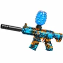 Фото 2 — Игрушечный автомат на орбизах SY-0263/M416, синий с оранжевыми деталями