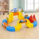 Фото 3 — Магнитный конструктор поезд, 66 деталей, Magnetic DIY Rail Car / Детская железная дорога / Детский конструктор