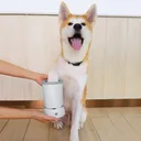 Фото 4 — Лапомойка автоматическая Pet Foot Wash, от USB, Белый / Лапомойка с силиконовыми щетинками / Мойка для лап собак