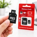 Фото 2 — Карта памяти MicroSD 16 GB Class 10 с SD-адаптером