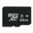 Фото 4 — Карта памяти microSD 64 ГБ с SD-адаптером (Флешка для телефона)