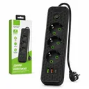 Фото 2 — Удлинитель 3 розетки с USB Type C 2 м 2500 Вт